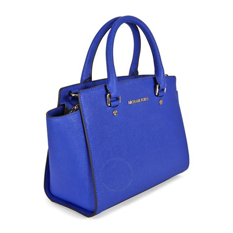 Michael Kors selma medium satchel Electric Blue 